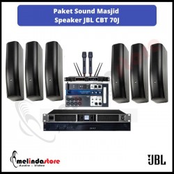 Paket Sound System Indoor Masjid JBL CBT 70J | 6 Speaker